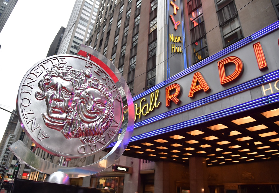 Radio City Music Hall on Tony Awards night. Photo: Getty Images for Tony Award Productions.