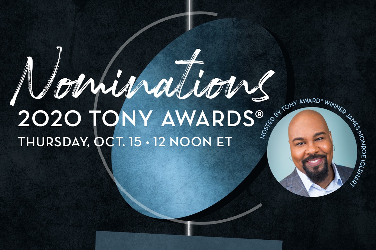 James Monroe Iglehart will announce the 2020 Tony Award nominations on October 15