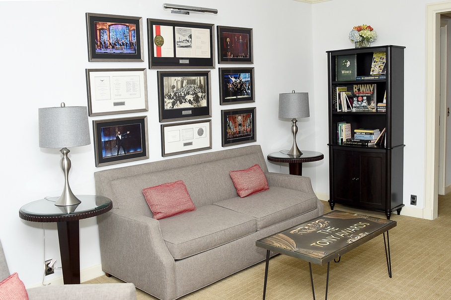 A view of the Tony Awards Suite at the Sofitel New York hotel in New York City.