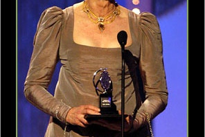 Vanessa Redgrave accepting a Tony Award for Best Performance by a Leading Actress in a Play for <i>Long Day's Journey Into Night</i> (2003).